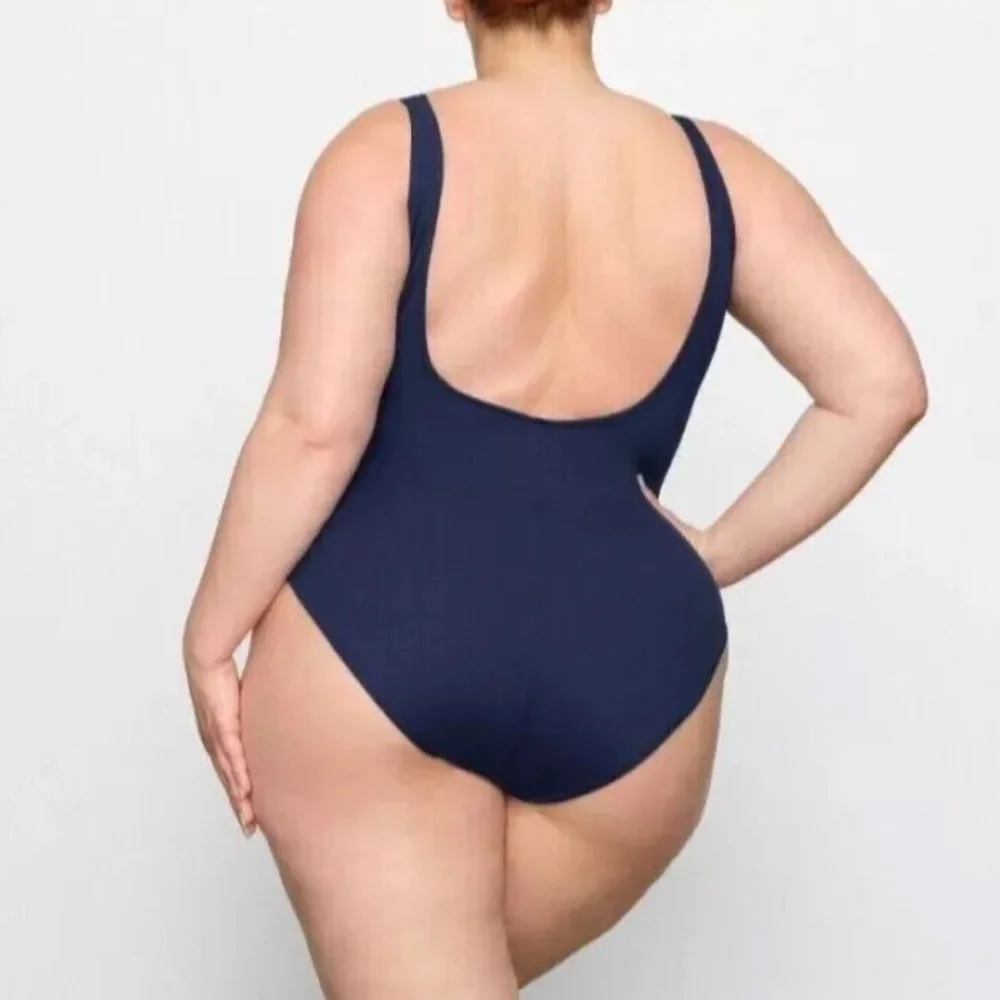 SKIMS SCULPTING SWIM TANK ONE PIECE | STYLE: OP-BAF-2758 | COLOR: MIDNIGHT | NEW